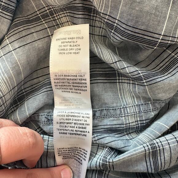 True Religion Men’s Short Sleeve Western Shirt Size 3XL Slim Cotton - Picture 9 of 12